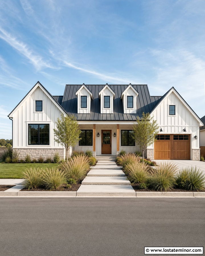 White House With Dormers And Metal Roof - 30 White House Design With Dormers Ideas