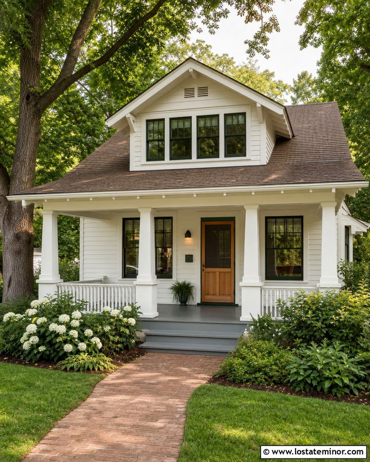 White House With Half Screen Door - 30 White House Design With Screen Door Ideas