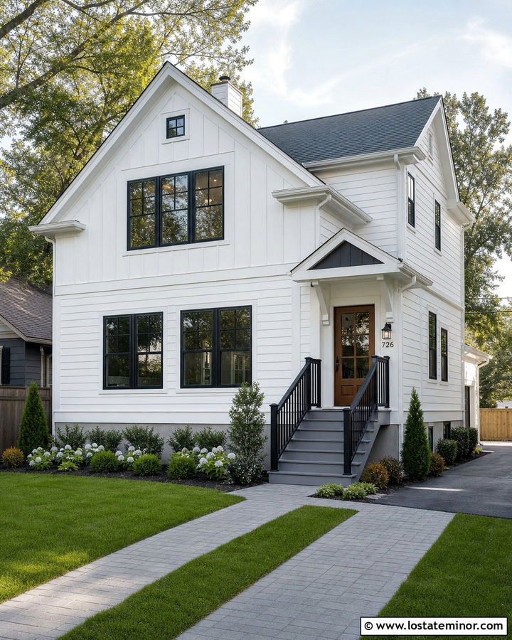 White House With Side Entry Steps - 30 White House Design With Steps Ideas