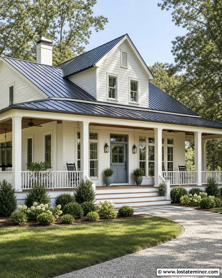 White House With Wraparound Porch And Dutch Door - 30 White House Design With Dutch Door Ideas